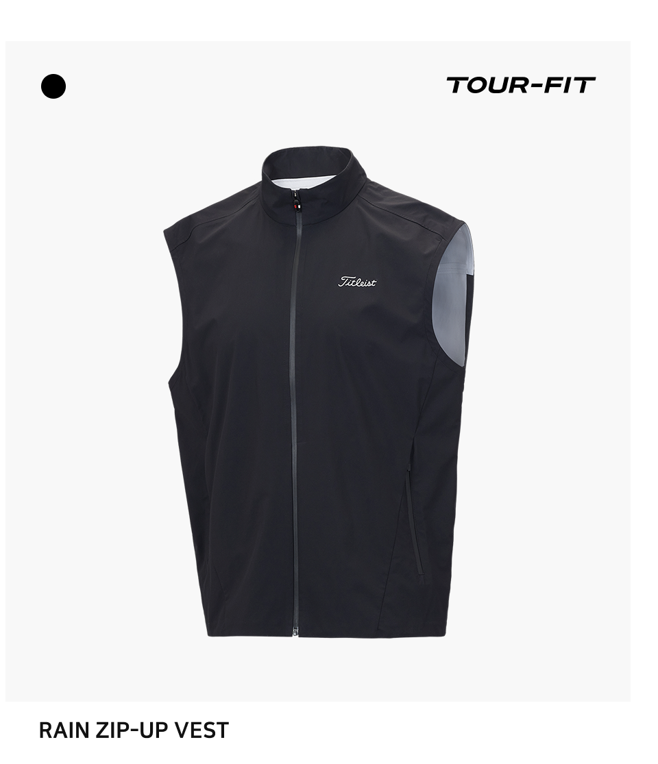 RAIN ZIP-UP-VEST