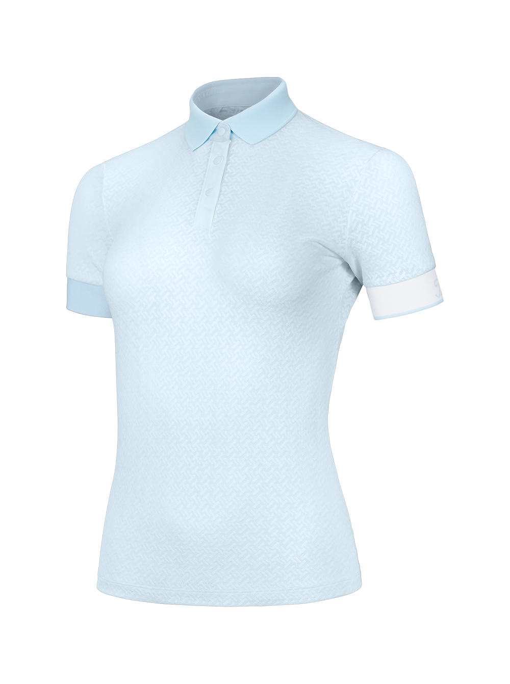 MESH JACQUARD POLO W